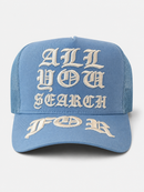 MUKA 'All You Search For' Trucker Hat (S.Blue) T5620B