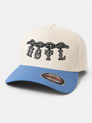 MUKA 'HSTL' Snapback Hat (Wht/S.Blu) S4616