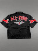 Copper Rivet All-Star Button Down Shirt In Black 612004