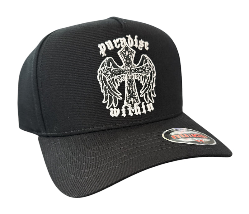 MUKA 'Paradise' Snapback Hat (Black) S4463