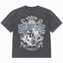 Elite Denim Kids 'Purpose' T-Shirt in Grey