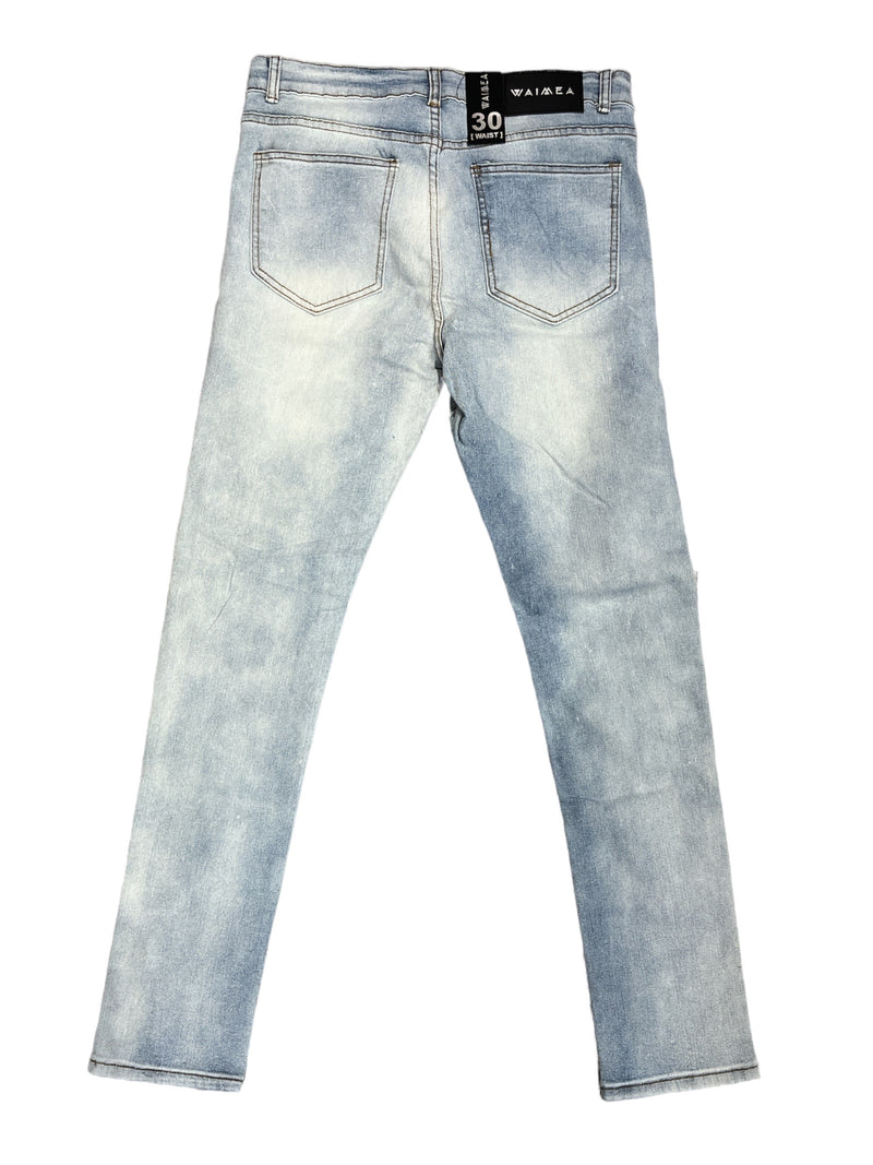 Waimea 'Cross Rips' Denim (Blue Wash) M5881D - Fresh N Fitted Inc