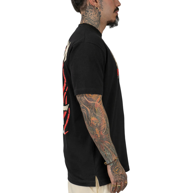 Juren 'Heaven And Hell' T-Shirt (Black) - FRESH N FITTED