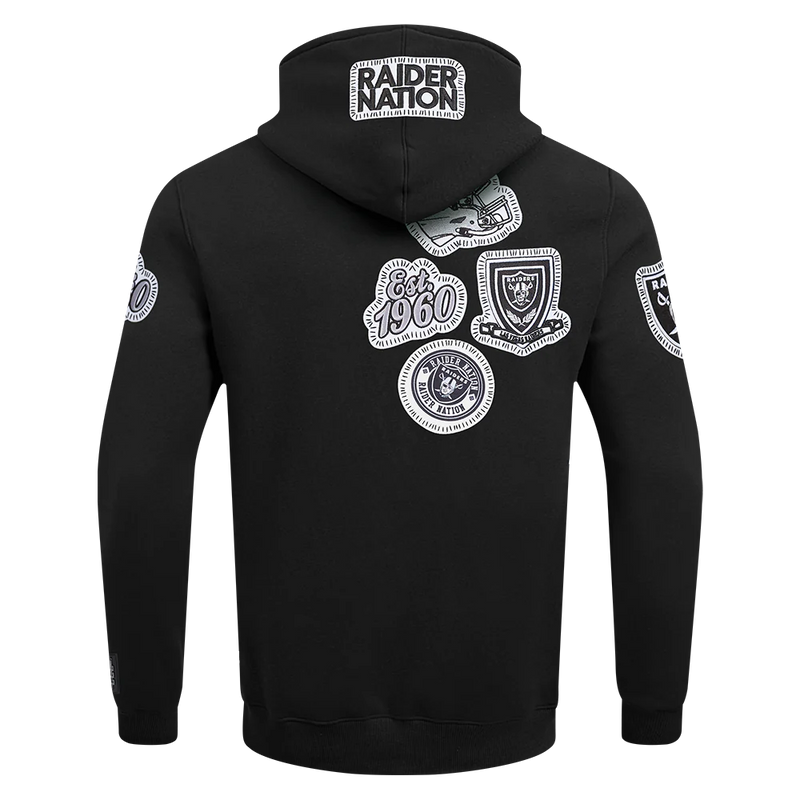 Las Vegas Raiders 'DIY Pick Stitch' Hoodie (Black) FOR5410560 - FRESH N FITTED