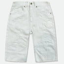 Evolution Denim Shorts (White) 22502A - FRESH N FITTED