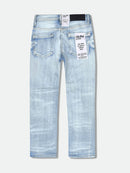 Evolution Kids 'Marked' Slim Straight Denim (Ice Blue) EV-330245K - FRESH N FITTED