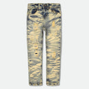 Evolution Kids 'Wild Tiger' Distressed Ripple Denim (Ice Tint) EV-33319/LK - FRESH N FITTED