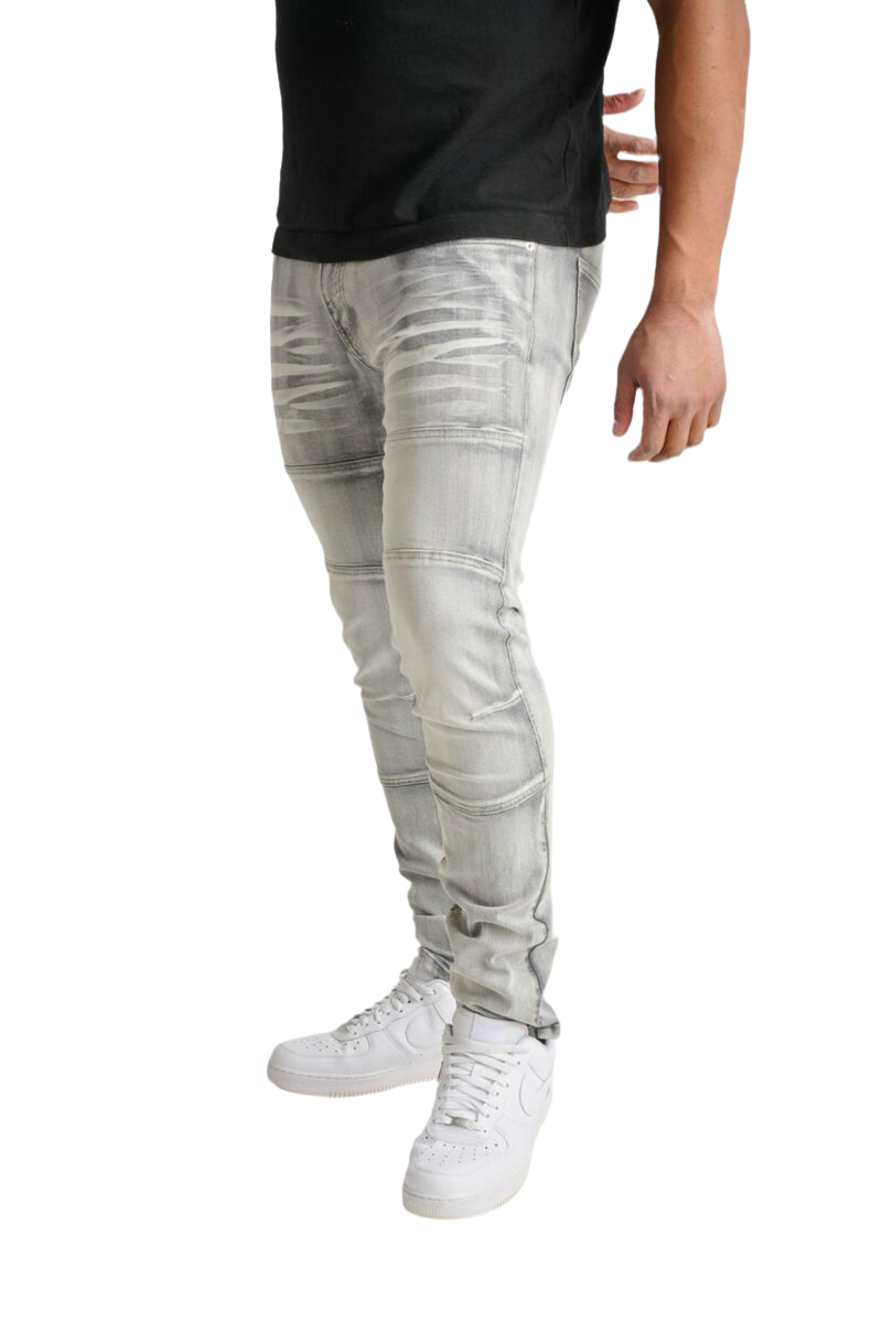 Spark Stretch Denim (Gray) S3003 - FRESH N FITTED