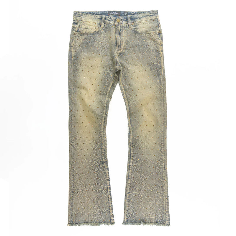 Frost Originals 'Romano' Stacked Stone Denim F1764 (Dirt) - FRESH N FITTED