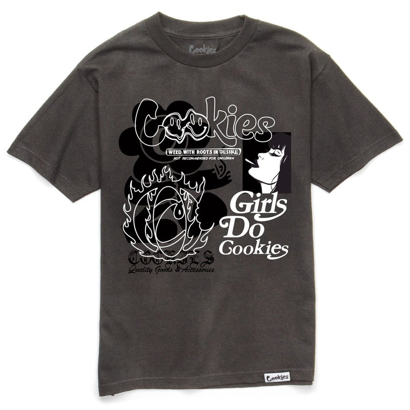 Cookies 'Florist' T-Shirt (Washed Black) CM251TSP46 - FRESH N FITTED