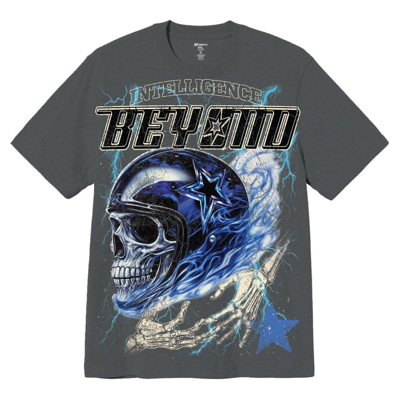 3Forty Inc. 'Intelligence Beyond' T-Shirt (Charcoal) - FRESH N FITTED