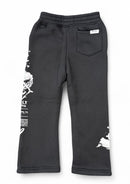 Highly Undrtd Kids 'Given' Stacked Joggers (Black) UF5201K