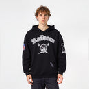 Las Vegas Raiders 'Best Of' Drop Shoulder Hoodie (Black) FOR5410969 - FRESH N FITTED