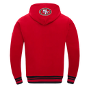 San Francisco 49ers 'Script Tail' Hoodie (Red) - FRESH N FITTED