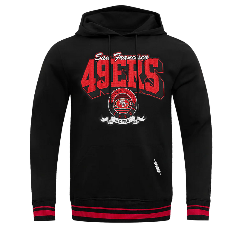 Pro Standard San Francisco 49ers 'Team Badge' Hoodie FS45410977 (Black) - FRESH N FITTED