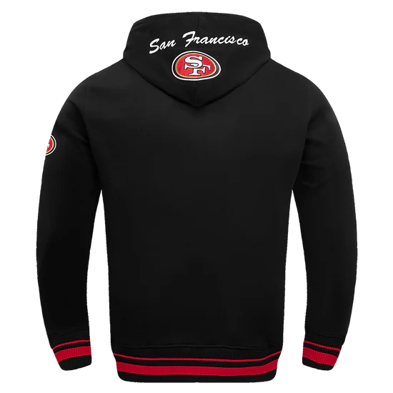 Pro Standard San Francisco 49ers 'Team Badge' Hoodie FS45410977 (Black) - FRESH N FITTED