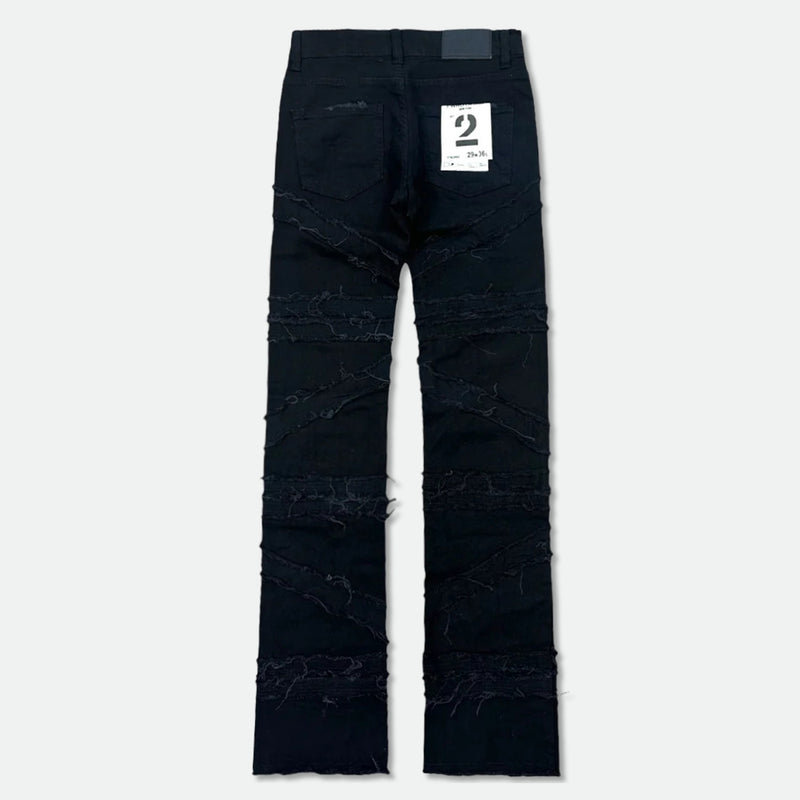 FWRD 'Crossover Stacked Denim' FW-330216 (Jet Black)