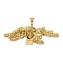 Mint 18K Gold Plated Fashion Middle Finger Chain/Charm