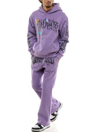 KDNK 'Butterfly' Fleece Hoodie (Purple) KNC020 - FRESH N FITTED