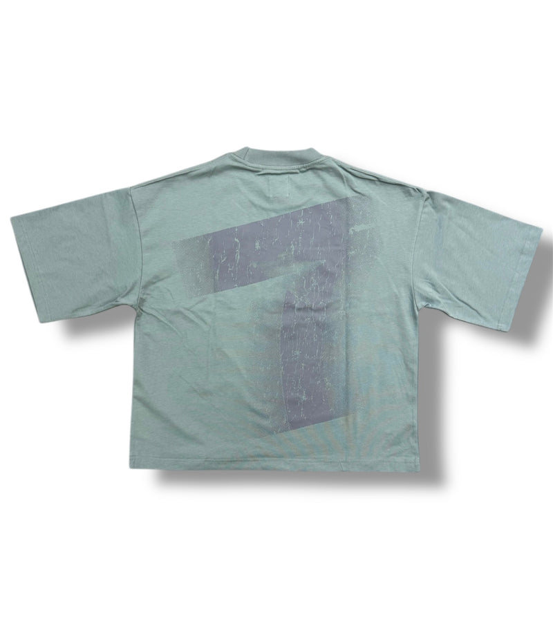 7M ‘Static' T-Shirt (Lt. Olive) - FRESH N FITTED