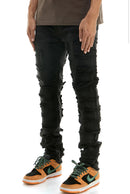 KDNK 'Symmetrical Patched' Jeans (Black) KNB3317 - FRESH N FITTED