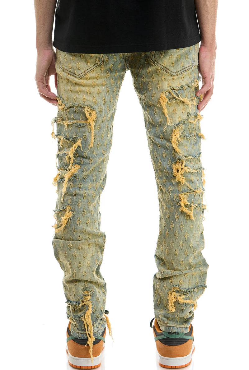 KDNK 'Jacquard Complex' Denim (Blue) KND4666 - FRESH N FITTED