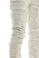 KDNK 'Symmetrical Patched' Jeans (Cream) KNB3317 - FRESH N FITTED