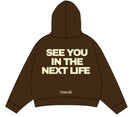 KML 'RISK’ Hoodie (Brown) - FRESH N FITTED