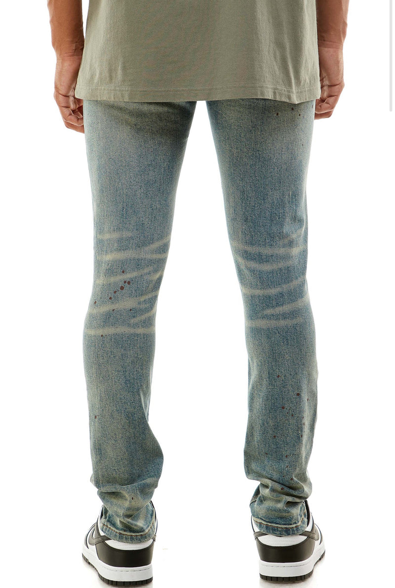 KDNK 'Splatter V2' Denim KND4530 (Blue) - FRESH N FITTED
