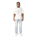 Smoke Rise 'Rhinestone' Denim (Cobra Blue) JP25247 - FRESH N FITTED