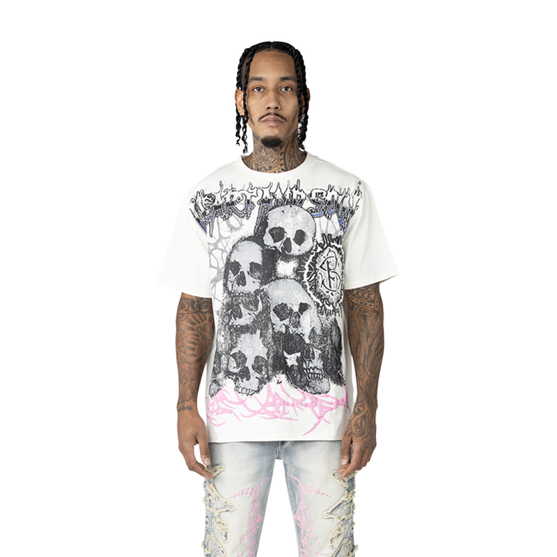 Smoke Rise 'Heart And Soul' Shirt (Ecru) KT25159 - FRESH N FITTED