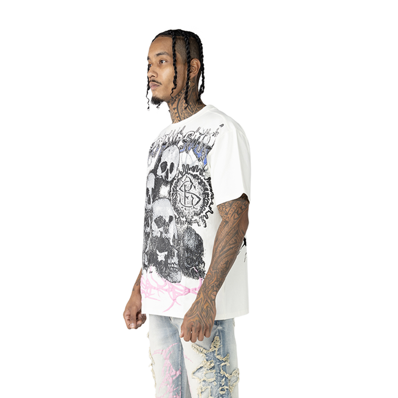 Smoke Rise 'Heart And Soul' Shirt (Ecru) KT25159 - FRESH N FITTED