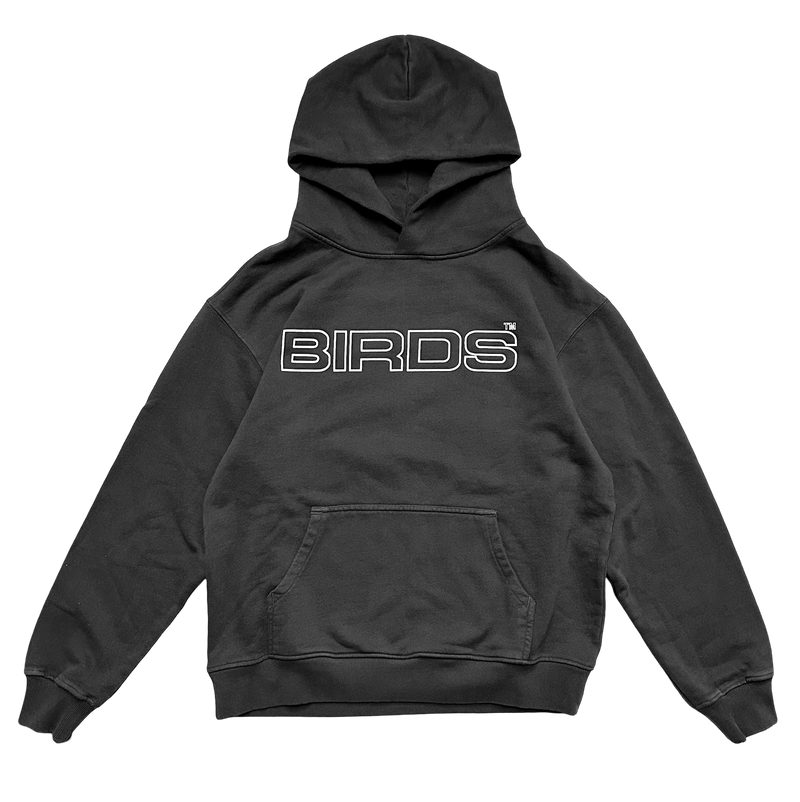 Birds 'Bird Sport' Onyx Ultra Premium Oversized French Terry Hoodie - FRESH N FITTED