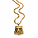 Mint 18K Gold Plated Fashion Bear Face Chain/Charm