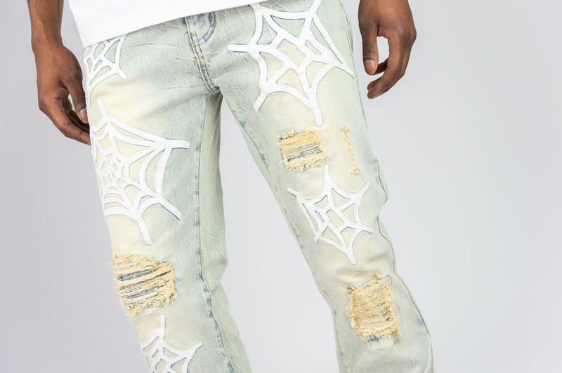 Rebel Denim 'Webstar' Denim (Light Vintage) 651-611 - FRESH N FITTED