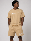 Black Label 'Premium' T-Shirt (Espresso) - FRESH N FITTED