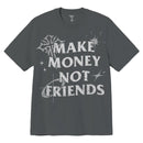 3Forty Inc. 'Make Money Not Friends' T-Shirt (Grey) - FRESH N FITTED