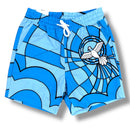 Rebel Minds Kids 'Escape' Board Shorts 851-B922 (Lt. Blue) - FRESH N FITTED