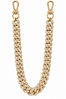 Jewelry Essentials 'Cuban' Pocket Chain (Gold)