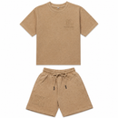 Black Label Kids 'Bling' Shorts (Dye Cream) - FRESH N FITTED