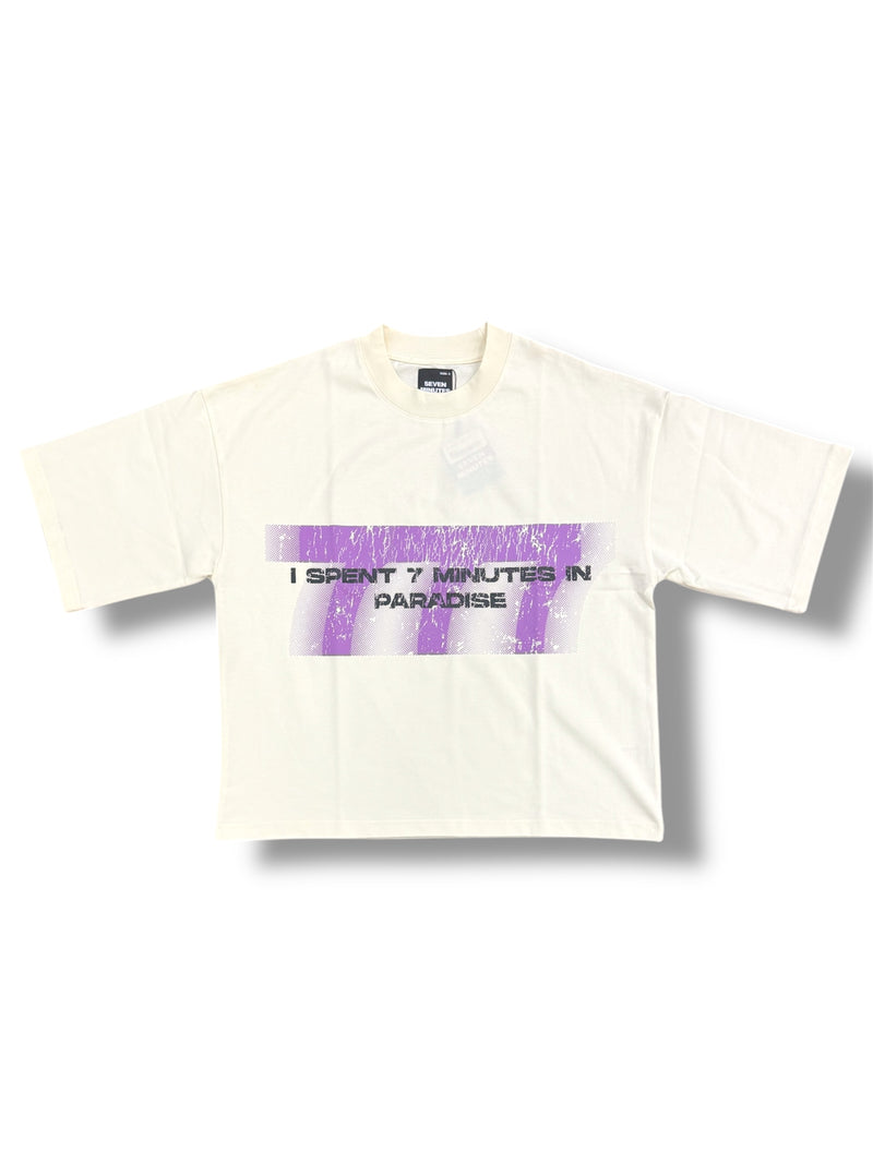 7M ‘Static' T-Shirt (Cream) - FRESH N FITTED