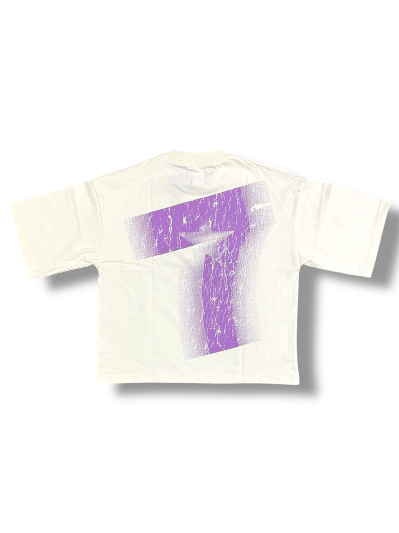 7M ‘Static' T-Shirt (Cream) - FRESH N FITTED