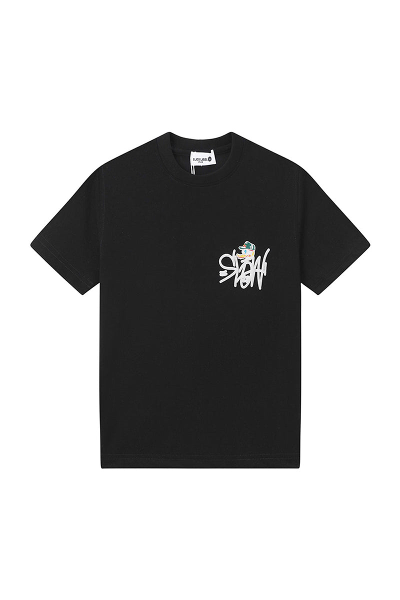 Black Label Kids 'Slow' T-Shirt (Black) T306 - FRESH N FITTED