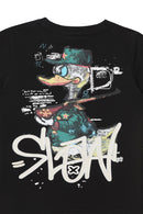 Black Label Kids 'Slow' T-Shirt (Black) T306 - FRESH N FITTED