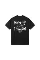 Black Label 'Positive' Premium T-Shirt (Black) BL006 - FRESH N FITTED