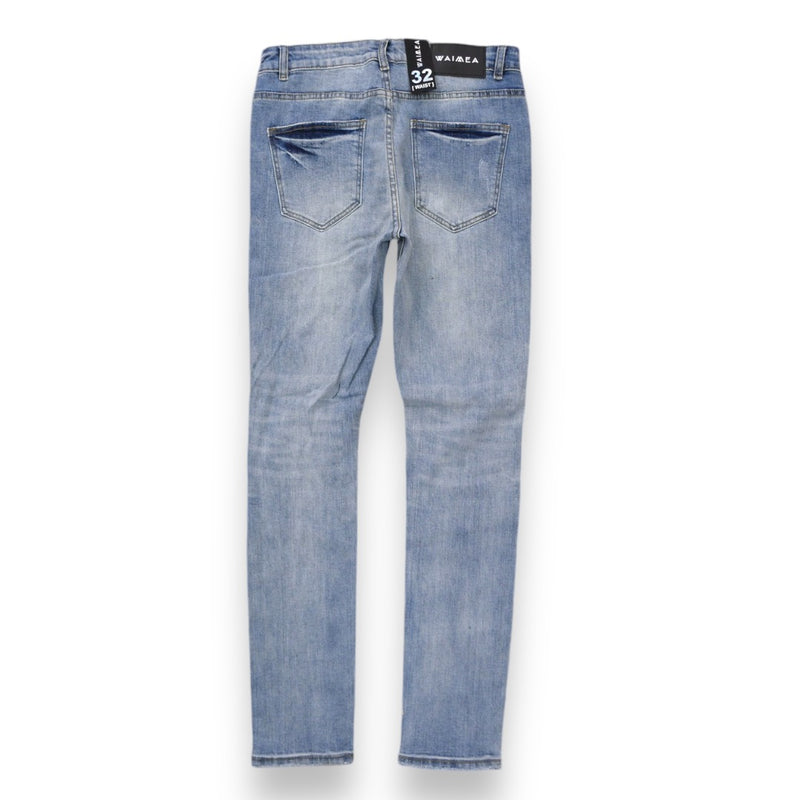 Waimea 'Plain Rips' Denim (Blue Wash) M8020DB - FRESH N FITTED