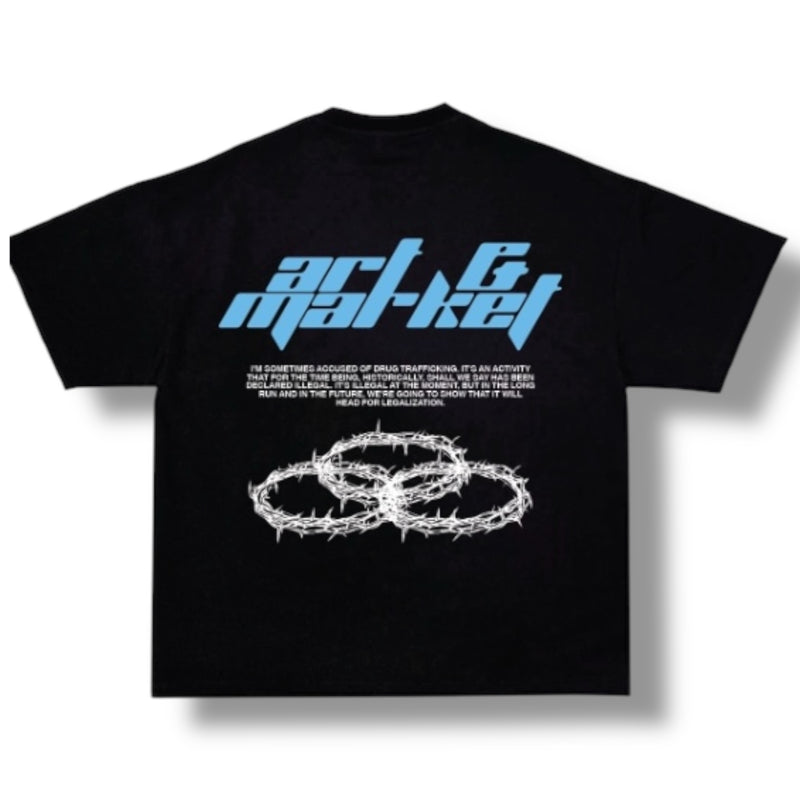 Art & Market 'El Patron' T-Shirt (Black) - FRESH N FITTED