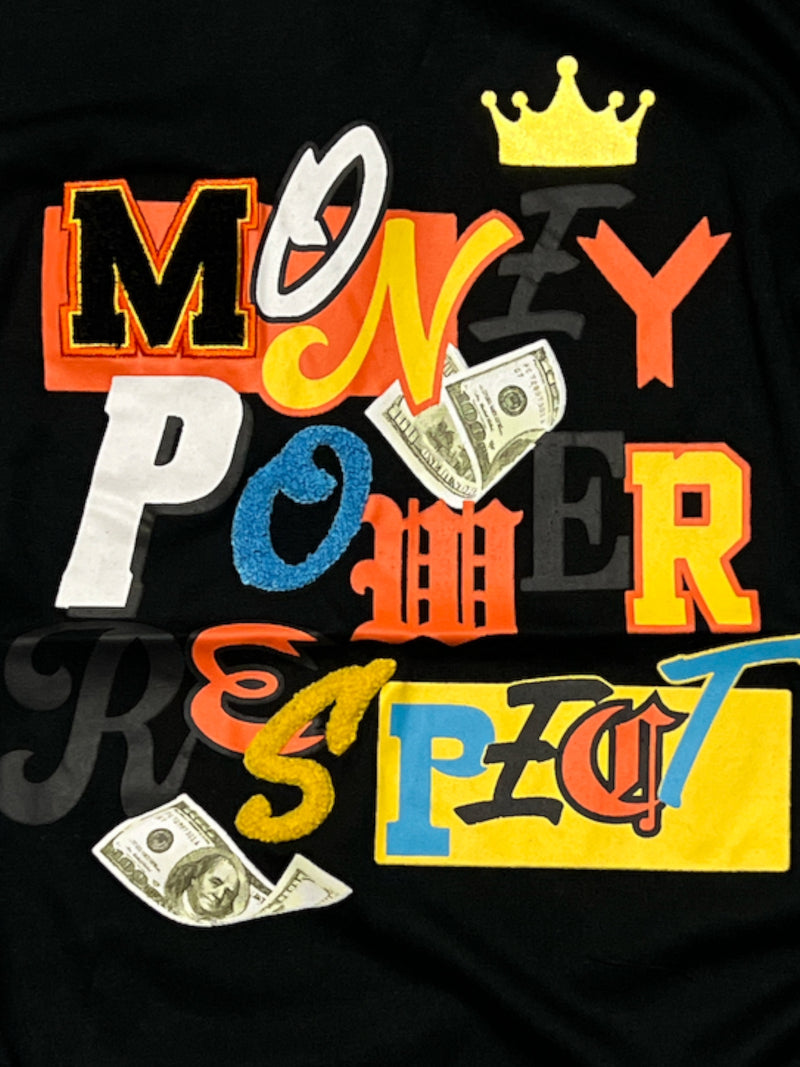 Black Pike Kids 'Money Power Respect' T-Shirt (Black) BS4013 - Fresh N Fitted Inc 2