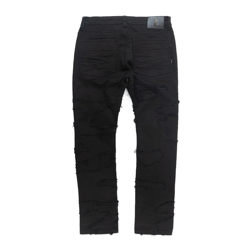 Makobi 'Prato' Jeans (Black) M1781 - FRESH N FITTED