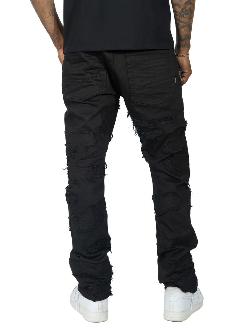 Makobi 'Prato' Jeans (Black) M1781 - FRESH N FITTED